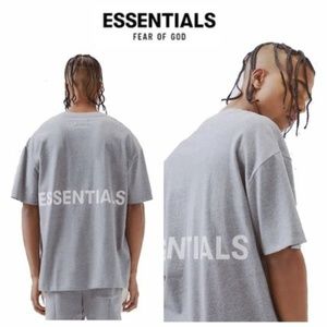 essentials grey tee